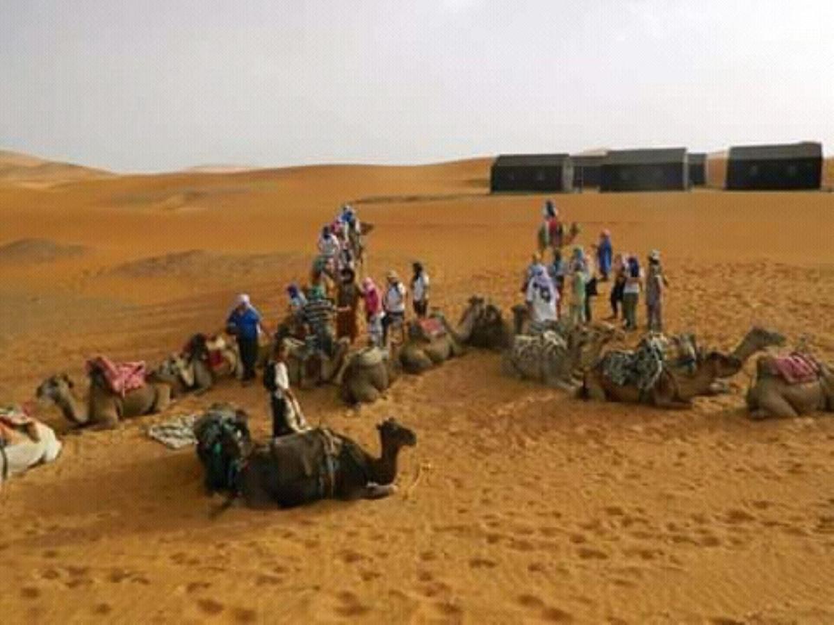 Hotel Restcamp Ergchebbi Merzouga Exteriér fotografie